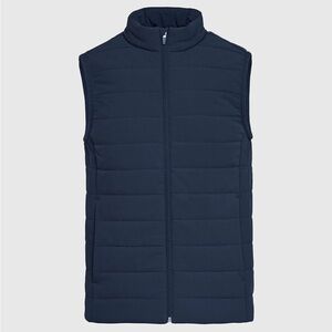 True Classic Men's Navy Puffer Vest Size Small